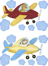single airplane