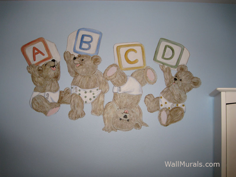 wall hanging teddy bear