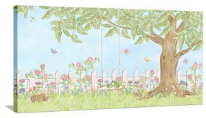 Flower Garden Wall Art