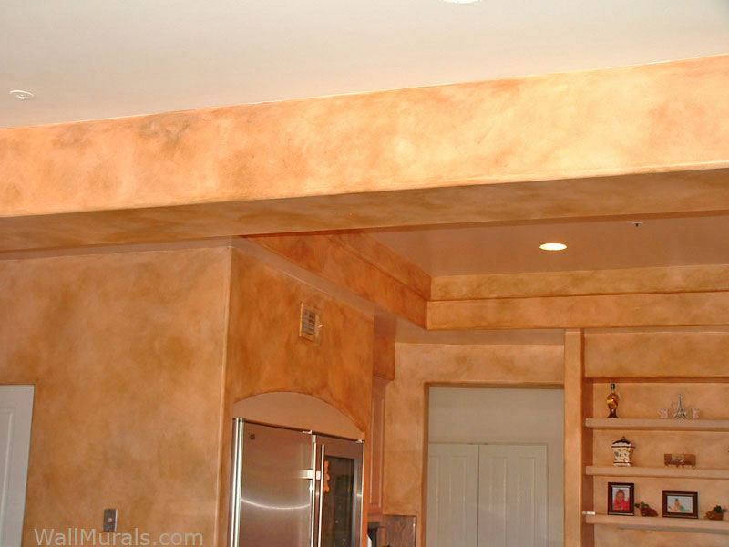 kitchen wall faux finishes