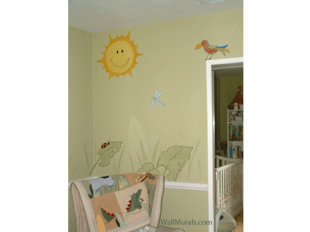 Jungle Wall Murals - Examples of Jungle Theme Murals