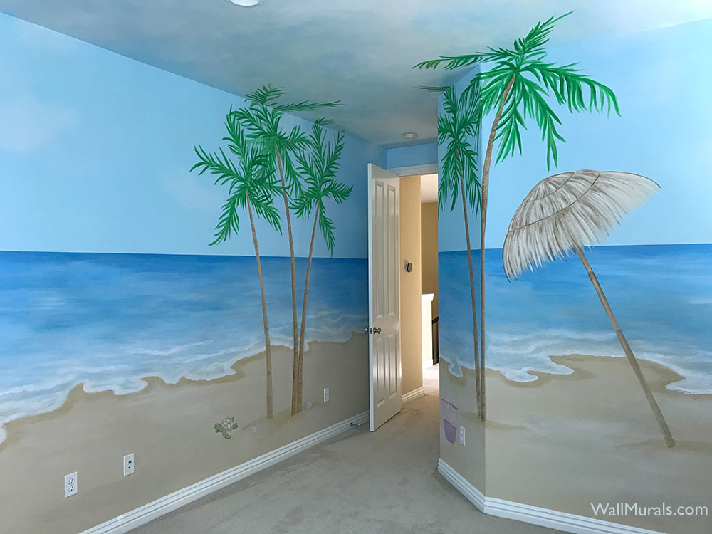 Ocean Wall Murals Beach Murals Undersea AnimalsWall Murals By Colette