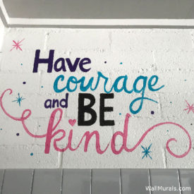 Painted School Wall Quotes in Bathrooms - Wall Murals by Colette